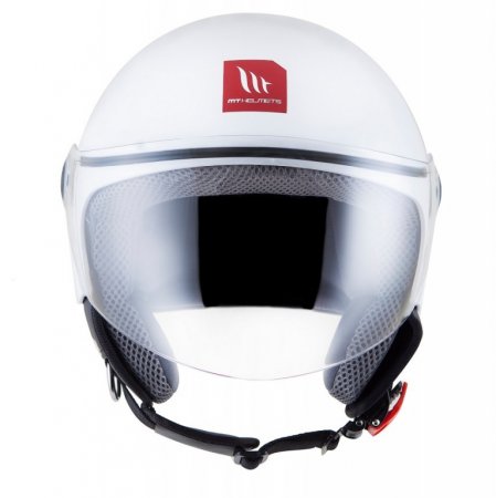 Helmet MT Helmets STREET S SOLID A0 GLOSS WHITE XS