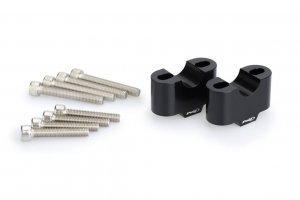 Risers PUIG črna height 30mm, d 22mm