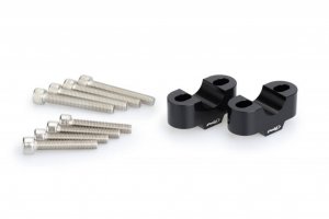 Risers PUIG črna height 20mm, d 22mm