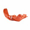 Skid plate POLISPORT 8472100002 PERFORMANCE with link protector orange