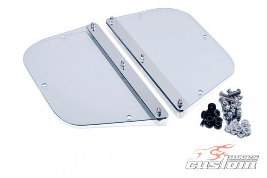 Engine guards deflector CUSTOMACCES DD0009W clear