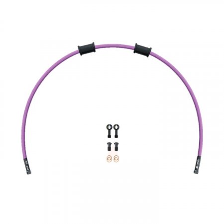 Set cevi za sklopko Venhill KAW-11010CB-PU POWERHOSEPLUS (1 cev v kompletu) Purple hoses, black fittings