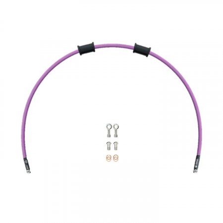 Set cevi za sklopko Venhill KAW-11010CS-PU POWERHOSEPLUS (1 cev v kompletu) Purple hoses, stainless fittings